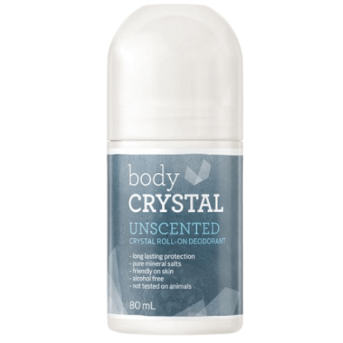 Unscented Crystal Roll on Deodorant for eczema